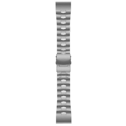 For Garmin Fenix 3 HR 26mm Titanium Alloy Quick Release Watch Band(Titanium Gray) - Watch Bands by buy2fix | Online Shopping UK | buy2fix