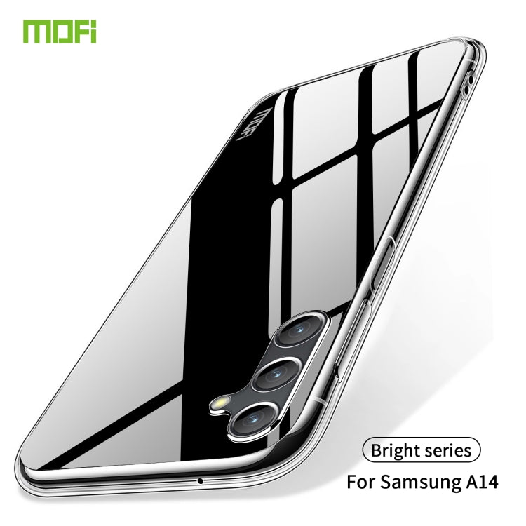 For Samsung Galaxy A14 5G MOFI Ming Series Ultra-thin TPU Phone Case - Galaxy Phone Cases by MOFI | Online Shopping UK | buy2fix