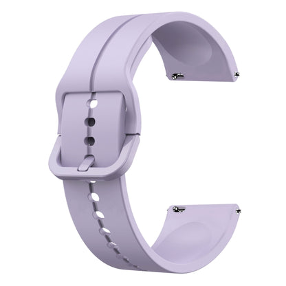 For Garmin Venu 20mm Loop Silicone Watch Band(Purple) - Watch Bands by buy2fix | Online Shopping UK | buy2fix