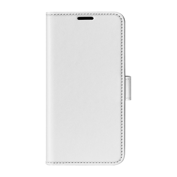 For OnePlus 11 R64 Texture Horizontal Flip Leather Phone Case(White) - OnePlus Cases by buy2fix | Online Shopping UK | buy2fix