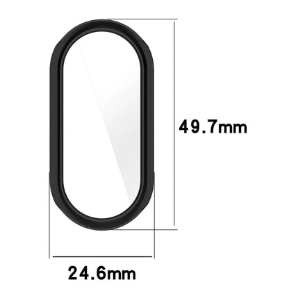 For Xiaomi Smart Band 9 / 9 NFC ENKAY Hat-Prince Full Coverage Transparent Soft TPU Case with Screen Protection - Watch Cases by ENKAY | Online Shopping UK | buy2fix