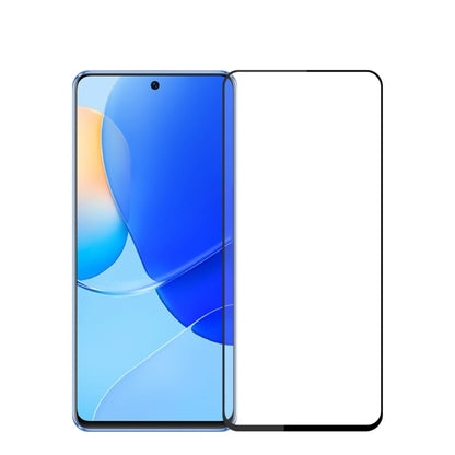 For vivo iQOO 11S PINWUYO 9H 2.5D Full Screen Tempered Glass Film(Black) - vivo Tempered Glass by PINWUYO | Online Shopping UK | buy2fix