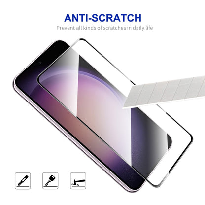 For Samsung Galaxy S24 FE 5G ENKAY Hat-Prince Full Glue High Aluminum-silicon Tempered Glass Film - Galaxy S24 FE 5G Tempered Glass by ENKAY | Online Shopping UK | buy2fix