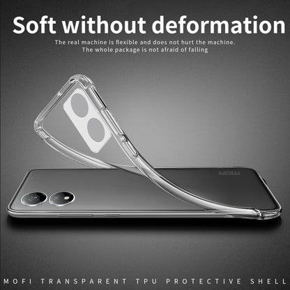 For Honor X7b MOFI Ming Series Ultra-thin TPU Phone Case(Transparent) - Honor Cases by MOFI | Online Shopping UK | buy2fix