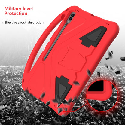 For Samsung Galaxy Tab S8 Ultra EVA Shockproof Tablet Case with Holder(Red) - Galaxy Tab S8 Ultra Cases by buy2fix | Online Shopping UK | buy2fix