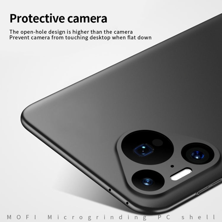 For Huawei Pura 7 Pro MOFI Micro-Frosted PC Ultra-thin Hard Phone Case(Black) - Huawei Cases by MOFI | Online Shopping UK | buy2fix