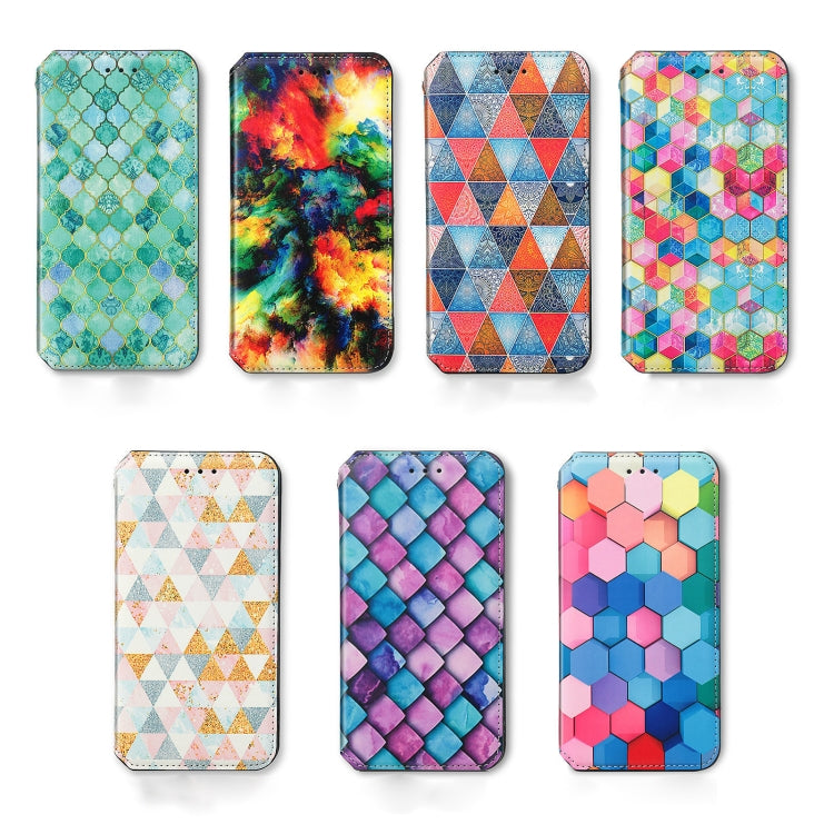 For DOOGEE X98 Pro / X98 CaseNeo Colorful Magnetic Leather Phone Case(Magic Space) - Doogee Cases by buy2fix | Online Shopping UK | buy2fix