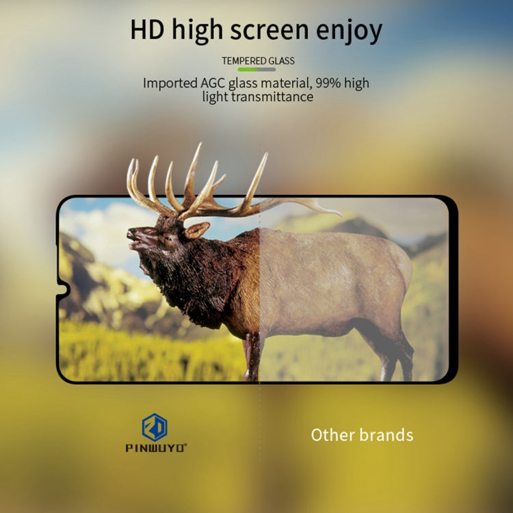 For vivo G2 PINWUYO 9H 2.5D Full Screen Tempered Glass Film(Black) - vivo Tempered Glass by PINWUYO | Online Shopping UK | buy2fix