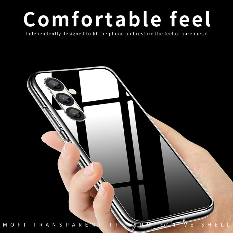 For Samsung Galaxy S25 5G MOFI Ming Series Ultra-thin TPU Phone Case(Transparent) - Galaxy S25 5G Cases by MOFI | Online Shopping UK | buy2fix