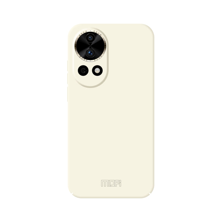 For Huawei nova 12 MOFI Qin Series Skin Feel All-inclusive PC Phone Case(Beige) - Huawei Cases by MOFI | Online Shopping UK | buy2fix