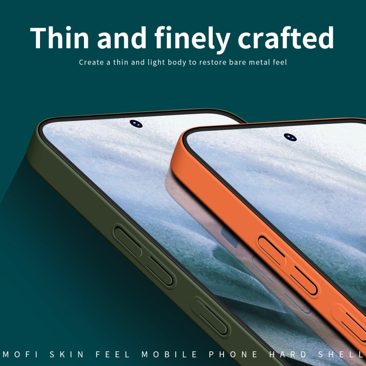 For Samsung Galaxy S24 Ultra 5G MOFI Qin Series Skin Feel All-inclusive PC Phone Case(Orange) - Galaxy S24 Ultra 5G Cases by MOFI | Online Shopping UK | buy2fix