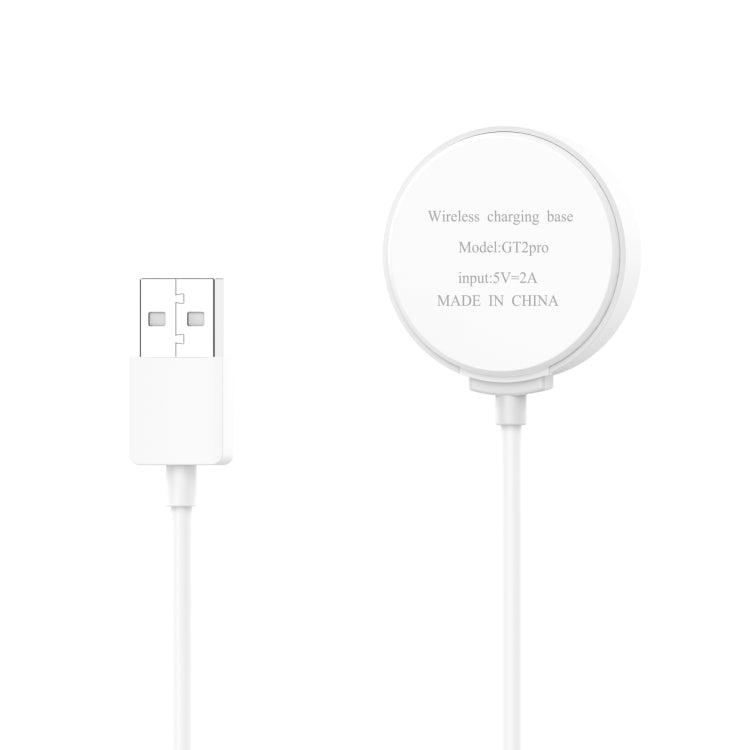 For Huawei Watch GT 4 41mm Smart Watch Magnetic Suction Integrated Charging Cable, Length: 1m(White) - Charger by buy2fix | Online Shopping UK | buy2fix