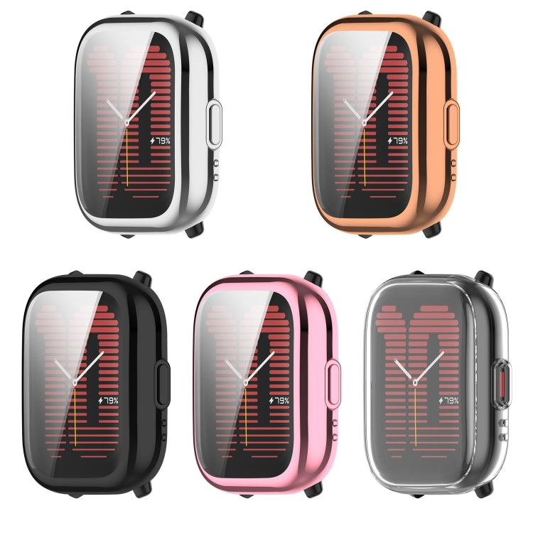 For Amazfit Active A2211 TPU All-Inclusive Watch Protective Case(Black) - Watch Cases by buy2fix | Online Shopping UK | buy2fix