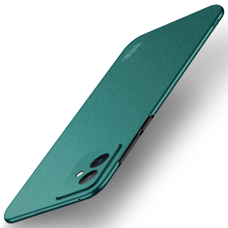 For Honor 100 MOFI Fandun Series Frosted PC Ultra-thin All-inclusive Phone Case(Green) - Honor Cases by MOFI | Online Shopping UK | buy2fix