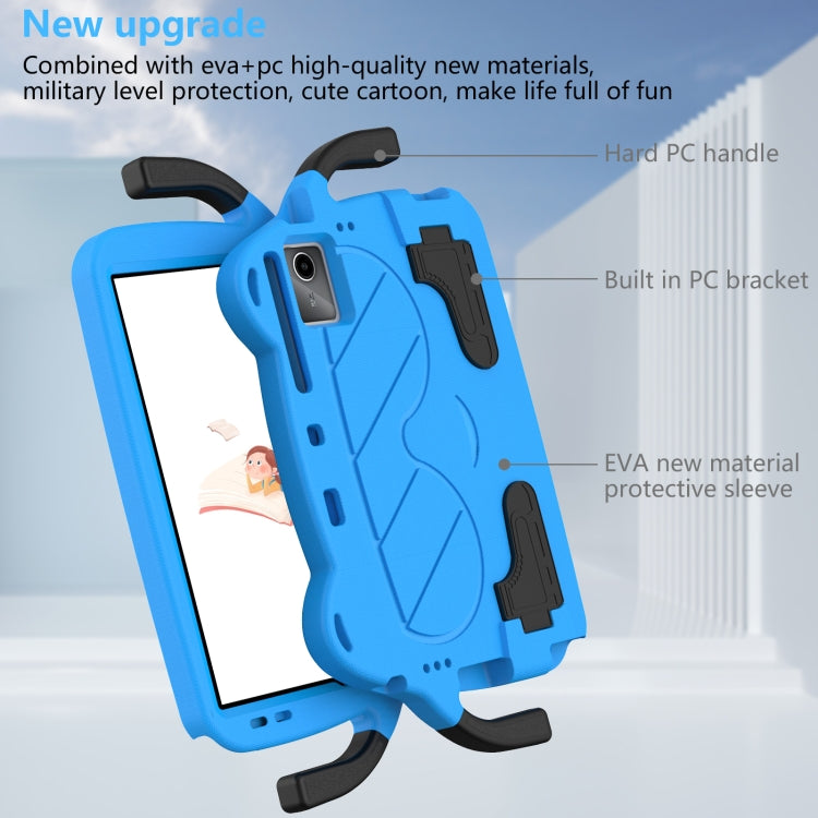 For Lenovo Xiaoxin Pad 2024/Tab M11 Ice Baby EVA Shockproof Hard PC Tablet Case(Sky Blue+Black) - Lenovo by buy2fix | Online Shopping UK | buy2fix