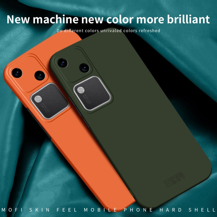 For vivo S18 MOFI Qin Series Skin Feel All-inclusive PC Phone Case(Green) - S18 Cases by MOFI | Online Shopping UK | buy2fix