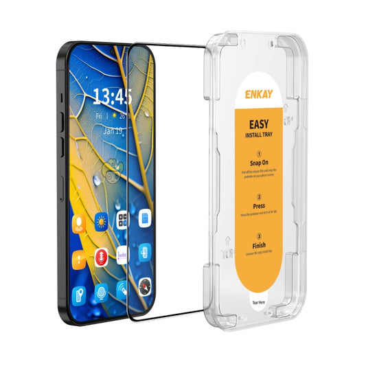 For Xiaomi 14 ENKAY Easy Install High Alumina Silicon Full Glass Film - 14 Tempered Glass by ENKAY | Online Shopping UK | buy2fix