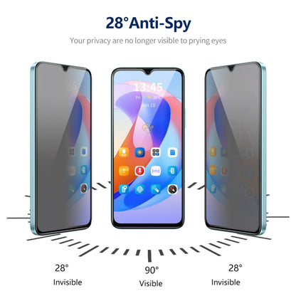 For Samsung Galaxy A24 5G 5pcs ENKAY Hat-Prince 360 Degree Anti-peeping Privacy Full Screen Tempered Glass Film - Galaxy Tempered Glass by ENKAY | Online Shopping UK | buy2fix