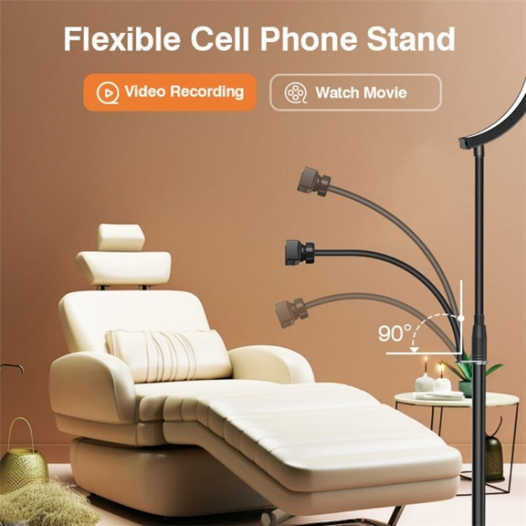 HD-G63X Floor Standing Remote Dimming LED Moon Lamp Manicure Eyelash Beauty Lamp(AU Plug) - Selfie Light by buy2fix | Online Shopping UK | buy2fix