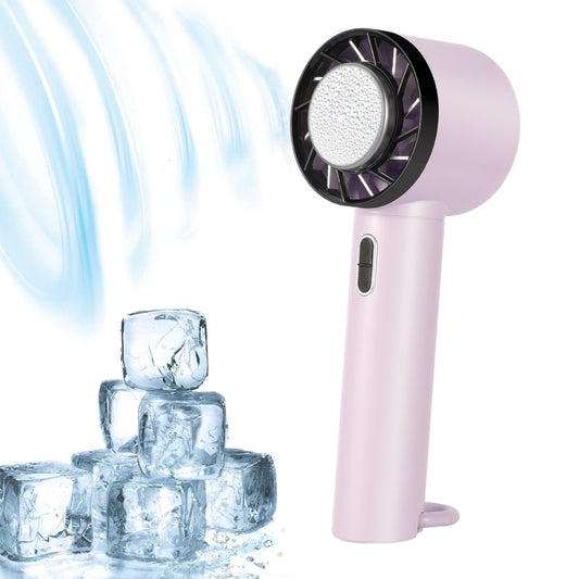 ENKAY Hat-Prince Handheld Mini Portable Cold Compress Cooling Fan(Pink) - Electric Fans by ENKAY | Online Shopping UK | buy2fix