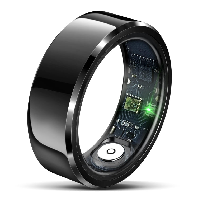 R6 SIZE 8 Smart Ring, Support Heart Rate / Blood Oxygen / Sleep Monitoring(Black) - Smart Rings / Smart Telephones by buy2fix | Online Shopping UK | buy2fix