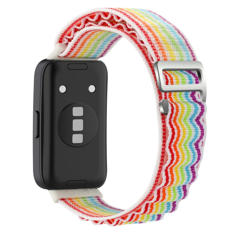 For Huawei Band 8 / 9 Loop Nylon Watch Band(Colorful) - Watch Bands by buy2fix | Online Shopping UK | buy2fix