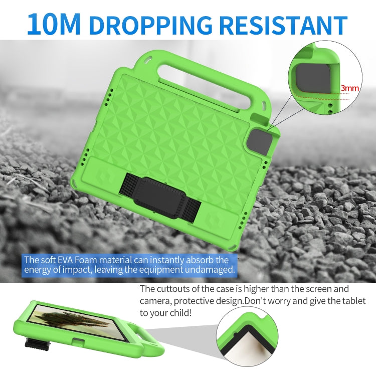 For iPad Air 11 2024 Diamond Series EVA Shockproof Sleeve Tablet Case(Green) - iPad Air 11 2024 Cases by buy2fix | Online Shopping UK | buy2fix