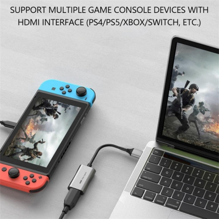 C31 For Game Recording Live Streaming USB to HDMI HD Video Capture Card Adapter Cord - Video Capture Solutions by buy2fix | Online Shopping UK | buy2fix