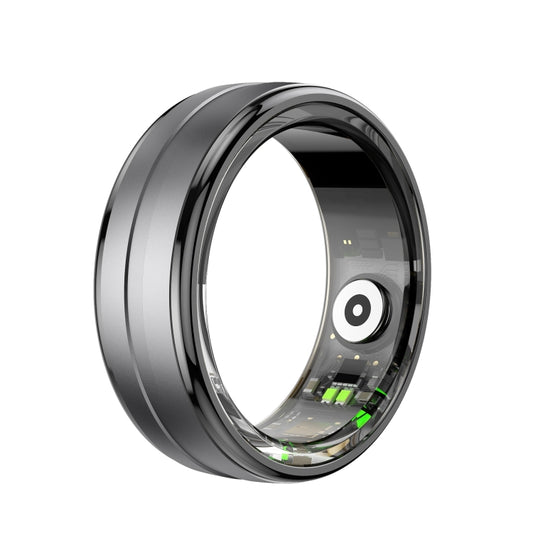 R06 SIZE 10 Smart Ring, Support Heart Rate / Blood Oxygen / Sleep Monitoring / Multiple Sports Modes(Black) - Smart Rings / Smart Telephones by buy2fix | Online Shopping UK | buy2fix