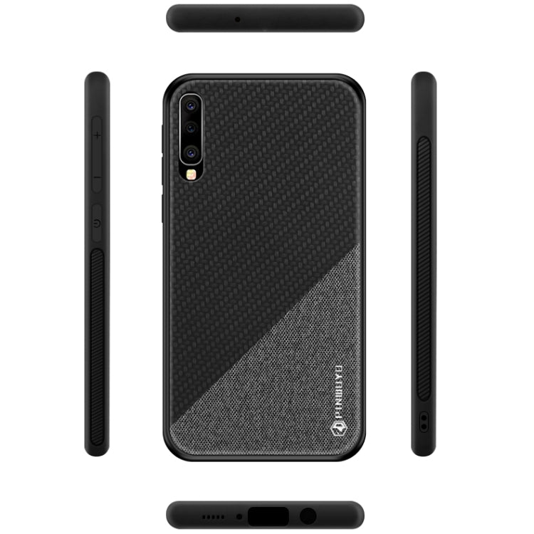 PINWUYO Honors Series Shockproof PC + TPU Protective Case for Galaxy A50(Blue) - Galaxy Phone Cases by PINWUYO | Online Shopping UK | buy2fix