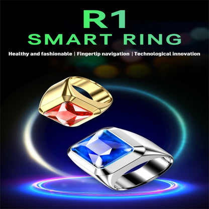 R1 Smart Ring, Support Heart Rate / Blood Oxygen / Sleep / Remote Photography(Blue) - Smart Rings / Smart Telephones by buy2fix | Online Shopping UK | buy2fix