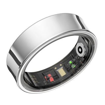 R09 SIZE 8 Smart Ring, Support Heart Rate / Blood Oxygen / Sleep Monitoring / Multiple Sports Modes(Silver) - Smart Rings / Smart Telephones by buy2fix | Online Shopping UK | buy2fix