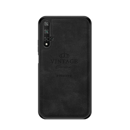 PINWUYO Shockproof Waterproof Full Coverage PC + TPU + Skin Protective Case for Huawei Honor 20(Black) - Honor Cases by PINWUYO | Online Shopping UK | buy2fix