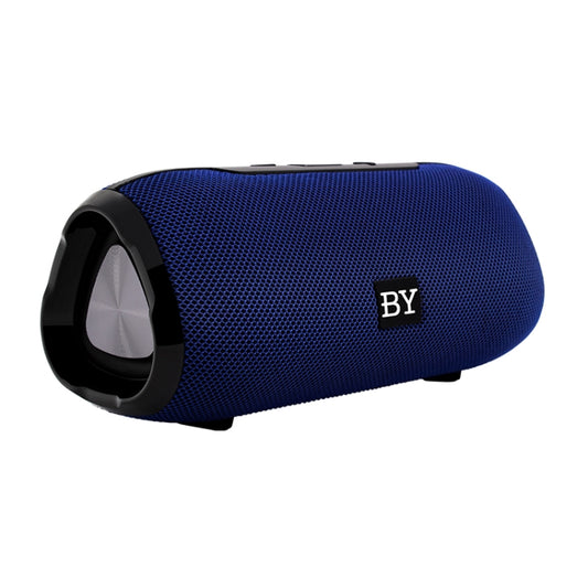 BY Portable Bluetooth Speaker Waterproof Wireless Loudspeaker 3D Stereo Music Surround Sound System Outdoor Speakers Support TF AUX(Blue) - Desktop Speaker by buy2fix | Online Shopping UK | buy2fix