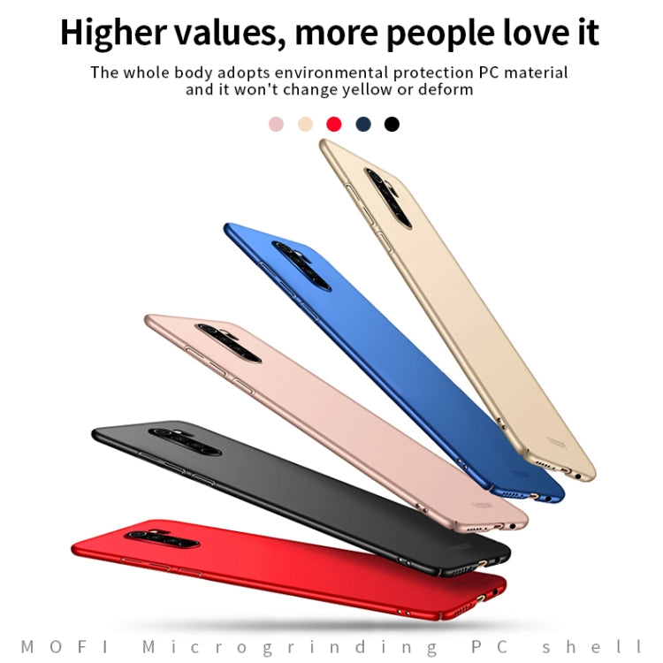 For Xiaomi RedMi Note8 Pro MOFI Frosted PC Ultra-thin Hard Case(Red) - Xiaomi Cases by MOFI | Online Shopping UK | buy2fix