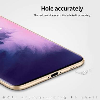 For Oneplus7 Pro MOFI Frosted PC Ultra-thin Hard Case(Rose gold) - OnePlus Cases by MOFI | Online Shopping UK | buy2fix