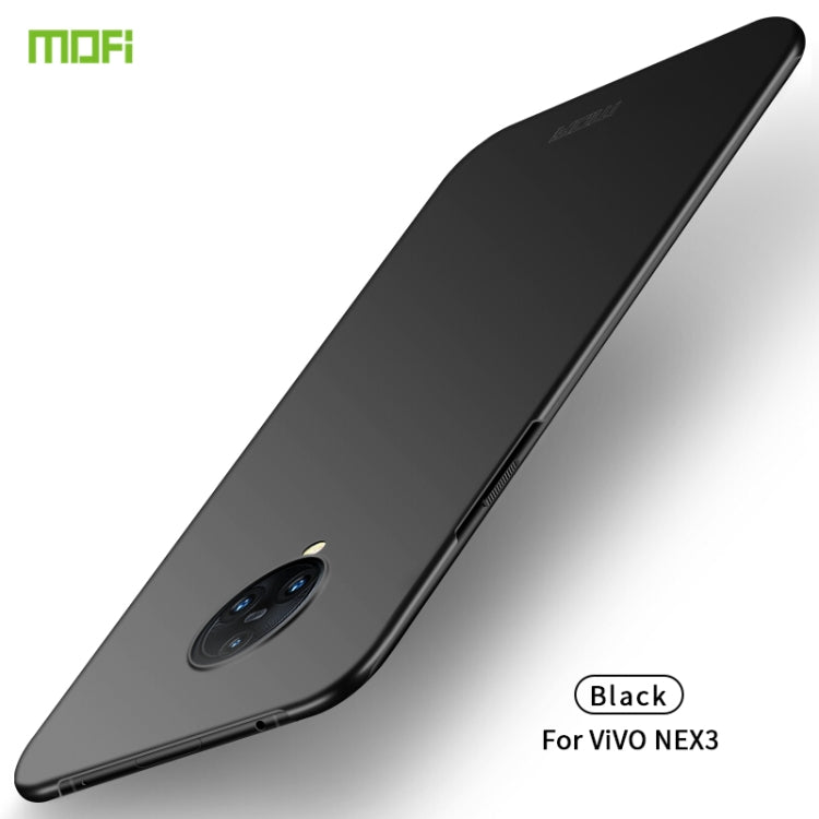 For  VIVO NEX3 MOFI Frosted PC Ultra-thin Hard Case(Black) - vivo Cases by MOFI | Online Shopping UK | buy2fix