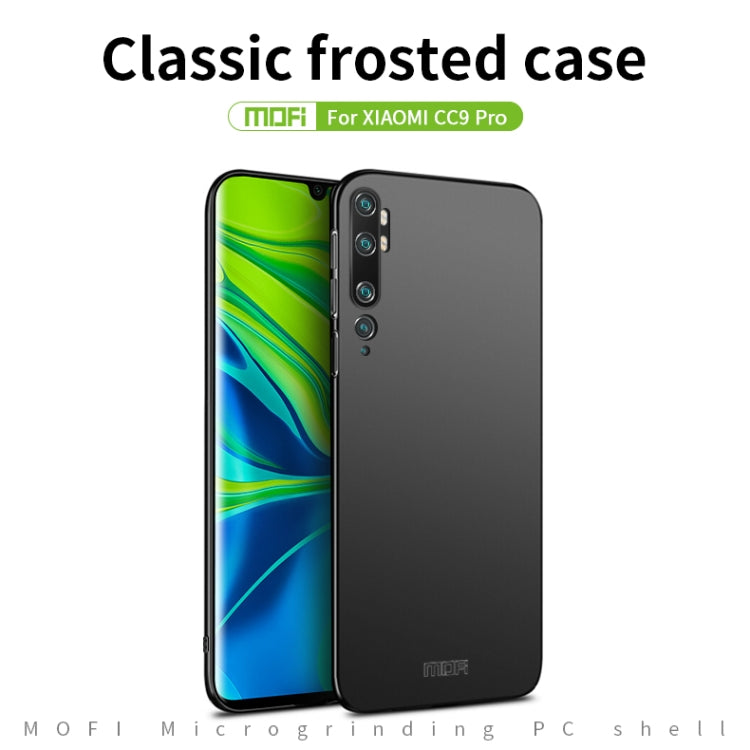 For Xiaomi Mi CC9 Pro MOFI Frosted PC Ultra-thin Hard Case(Red) - Xiaomi Cases by MOFI | Online Shopping UK | buy2fix