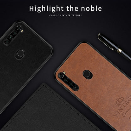 For Xiaomi Redmi Note 8T PINWUYO Pin Rui Series Classical PU Leather + PC + TPU Anti-fall All-inclusive Case (Black) - Xiaomi Cases by PINWUYO | Online Shopping UK | buy2fix