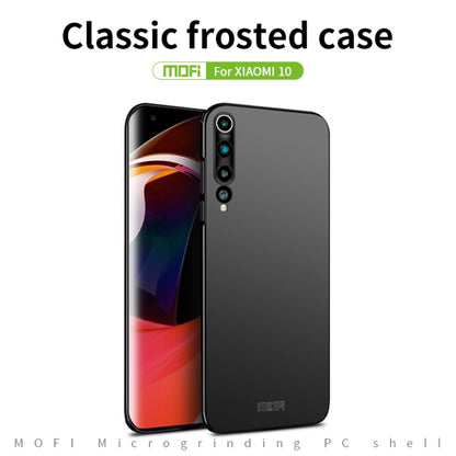 For Xiaomi Mi 10 MOFI Frosted PC Ultra-thin Hard Case(Blue) - Xiaomi Cases by MOFI | Online Shopping UK | buy2fix