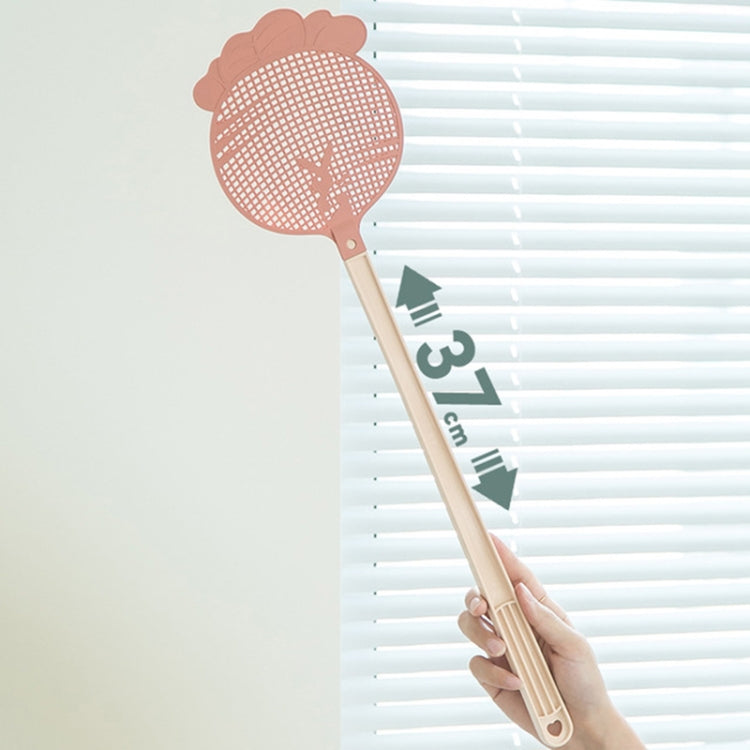 Summer Plastic Fly Swatter Flycatcher, Style:Pineapple Pattern(Dark Light Gray) - Fly Swatter by buy2fix | Online Shopping UK | buy2fix