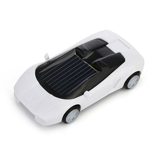 3PCS Solar Toys Car  Powered Mini Car Racer Toy For Kids(White) - RC Cars by buy2fix | Online Shopping UK | buy2fix