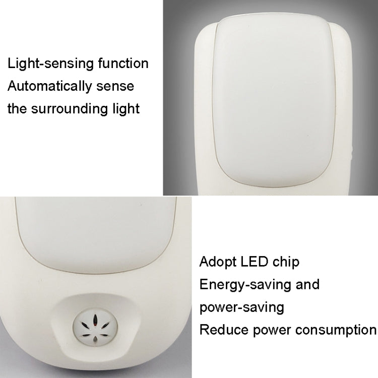 A72 Intelligent LED Sensor Night Light, Plug:AU Plug(Pink) - Sensor LED Lights by buy2fix | Online Shopping UK | buy2fix
