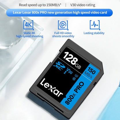 Lexar SD-800X Pro High Speed SD Card SLR Camera Memory Card, Capacity: 256GB - SD Card by Lexar | Online Shopping UK | buy2fix