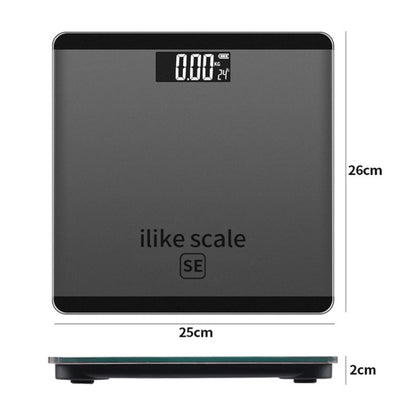 ISCALE SE Human Body Intelligent Electronic Scale Household Weight Scale Adult Body Fat Scale(Space Silver) - Body Scales by buy2fix | Online Shopping UK | buy2fix