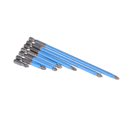 7 PCS PH2 Anti Slip Magnetic Cross Electric Drill Bits Screw Nozzle Taper Corrector 25mm 50mm 65mm 70mm 90mm 127mm 150mm - Screwdriver Tools by buy2fix | Online Shopping UK | buy2fix