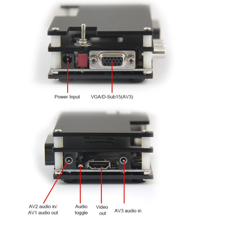 OSSC HD Game Console Video Converter, Plug Type:UK Plug(Transparent) - Pocket Console by buy2fix | Online Shopping UK | buy2fix