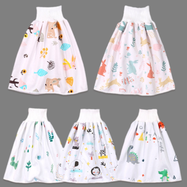 Baby Water-Proof And Leak-Proof Cloth Diapers Children Washable Cotton Cloth Bed-Wetting Skirt Pants, Colour: L(Ice World) - Baby Care by buy2fix | Online Shopping UK | buy2fix