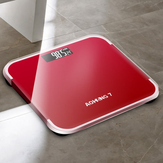 AOHANG7 Home Precision Weight Scale(Red) - Body Scales by buy2fix | Online Shopping UK | buy2fix