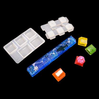 2 PCS DIY Keycap Silicone Mold OEM Mechanical Keyboard Silicone Mold, Style: MD3521 - Arts & Crafts by buy2fix | Online Shopping UK | buy2fix